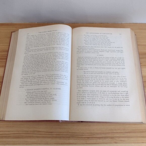 Vintage 1935 The Family Of Mark Twain Harper & Brothers Hard Cover Book - Picture 8 of 10